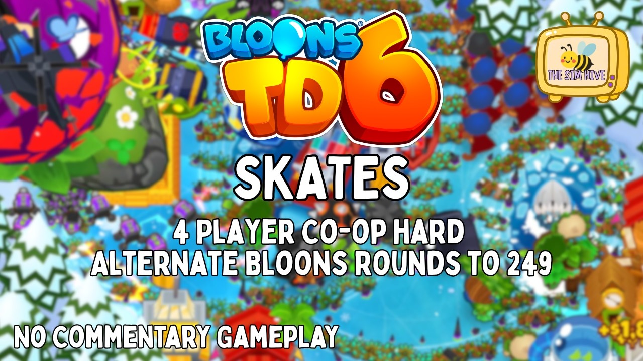 BTD6 | Skates ABR Hard Co-op | Round 249 (No Commentary)