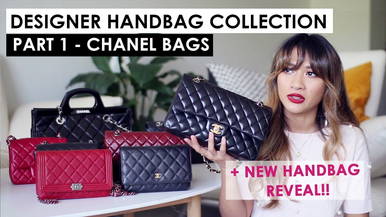 CHANEL HANDBAG COLLECTION + NEW CHANEL BAG REVEAL! 