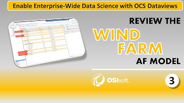 Data science with OCS Dataviews - Review the Wind Farm AF Model