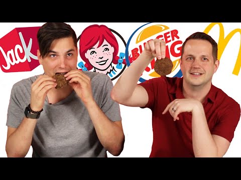 Fast Food Hamburger Patty Taste Test