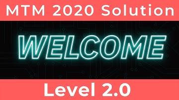 Level 2.0 solution of Master the Mainframe 2020 | IBM MTM 2020