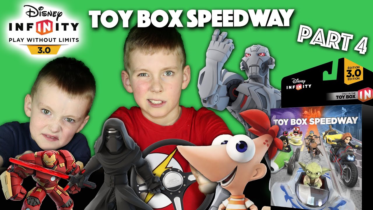 Disney Infinity 3.0 Toy Box Speedway Gameplay Part 4 YouTube