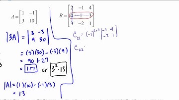 3.3 Properties of Determinants