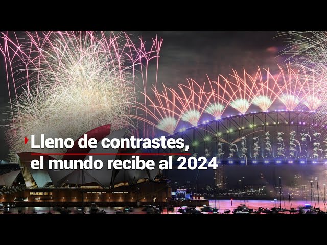 VÍDEOS: Réveillon 2024 pelo mundo, Mundo