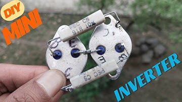 DIY MINI INVERTER WITH TRANSISTOR 2N3055