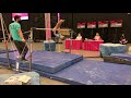 Adorable level 1 sticks her bar dismount at her first gymnastics meet ever