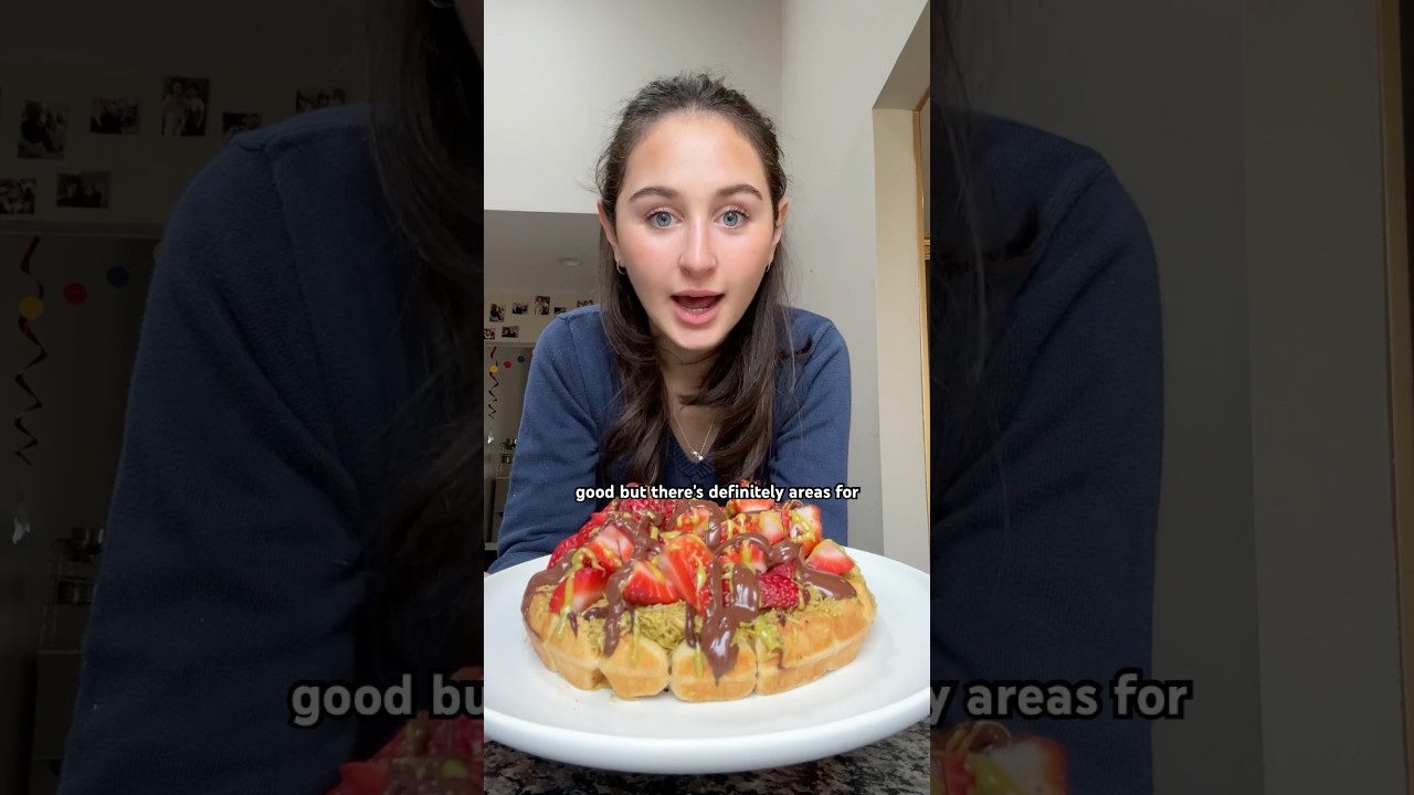 DUBAI CHOCOLATE WAFFLES!!! 