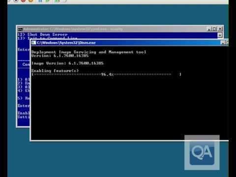 Windows Server 2008R2 Core Powershell Prompt