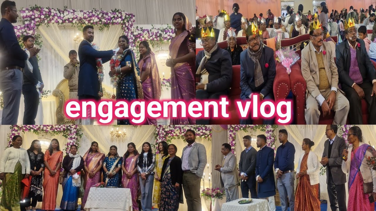 Engagement Ceremony 💍// Shefali and Abhishek 👧🤵// GEL Hatia Ranchi❤️