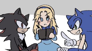Sonadow - I Lose To Temptation P2 | Sonic Comic Dub | Sky Comic