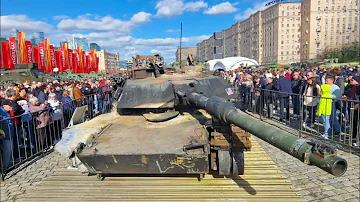 NATO Tanks Arrive in Moscow Russia