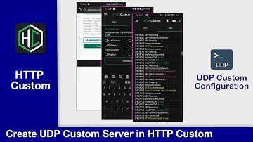 Configure UDP Custom Server in HTTP Custom