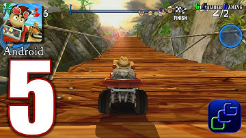 Beach Buggy Racing Android Walkthrough - Part 5 - Sunshine Sprint 1 - 6