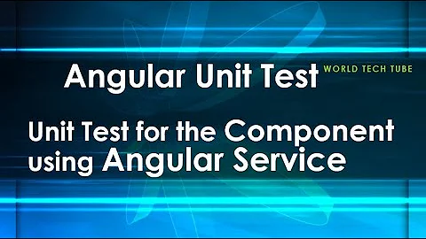 How to write unit test for the component with service dependencies -Angular | Component Service test