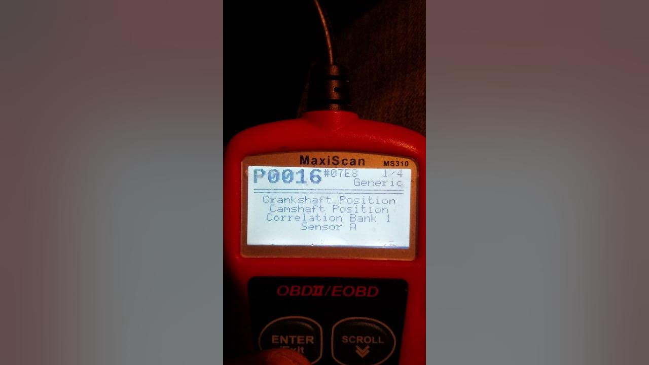 07 chevy 1500 5.3 p0016 cam crank correlation pt1 - YouTube