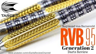 Raymond van Barneveld RVB95 Generation 2 G2 Tungsten Steel Tip Darts by Target 