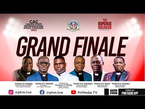2025 LAGOS METROPOLITAN MEGA CRUSADE GRAND FINALE VIGIL THE BONDAGE BREAKER LIVE