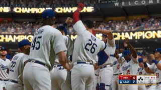 Unbelievable 😱 walk off homerun world series Champs! MLB The Show 23. Road to the show. Dodgers.