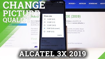 How to Change Size in ALCATEL 3X (2019) – Adjust Photo Dimensions