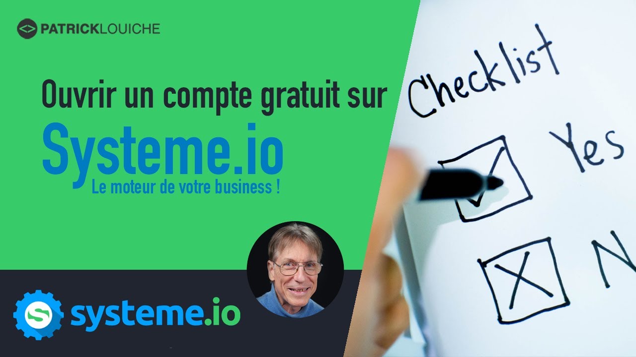 Créer un compte gratuit sur systeme.io YouTube