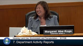 County of Santa Clara Housing, Land Use, Environment, & Transportation Committee September 17, 2026