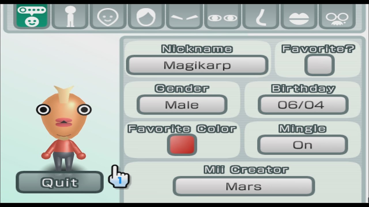 Magikarp - Pokémon - Mii 1615 - YouTube