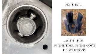 The F10 diff bushing fix you didn’t know you needed… Upgrade for 1/4 the cost, 1/4 the time!