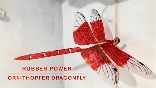 ORNITHOPTER DRAGONFLY Rubber Power
