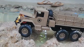 WPL B16R RUN AFTER UPGRADE ESC SERVO 🙉