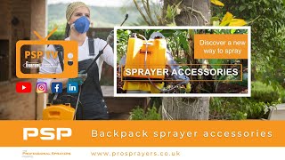Backpack sprayer accessories