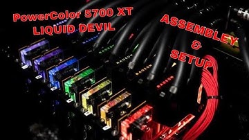 Setup of a Water Cooled 5700 XT Eth mining rig