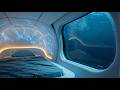 2 Hours Deep Ocean Sleep Cabin | Underwater Ambience for Deep Sleep &amp; Relaxation