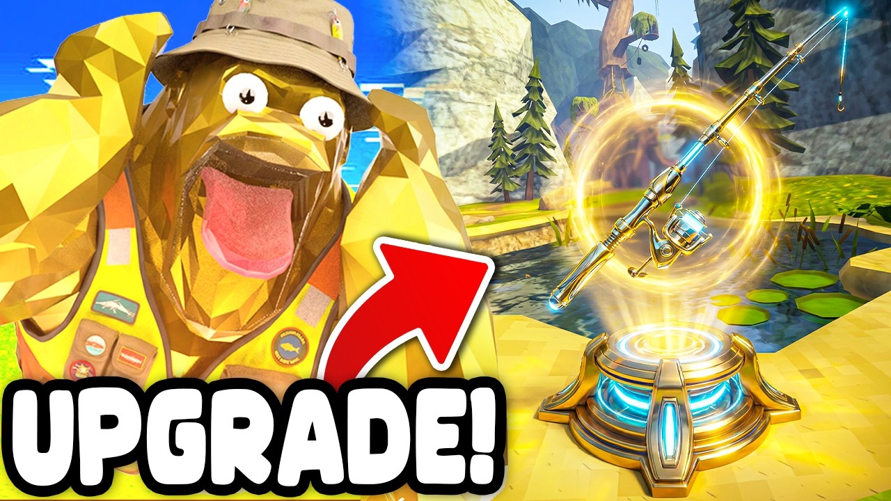 I Upgraded My NEW FISHING ROD in the FISHING UPDATE in Animal Company! (Animal Company VR)