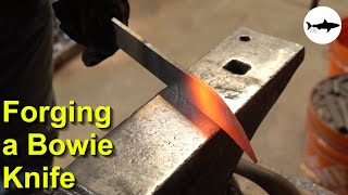 Triple-T #184 - Intermediate series - forging a bowie knife