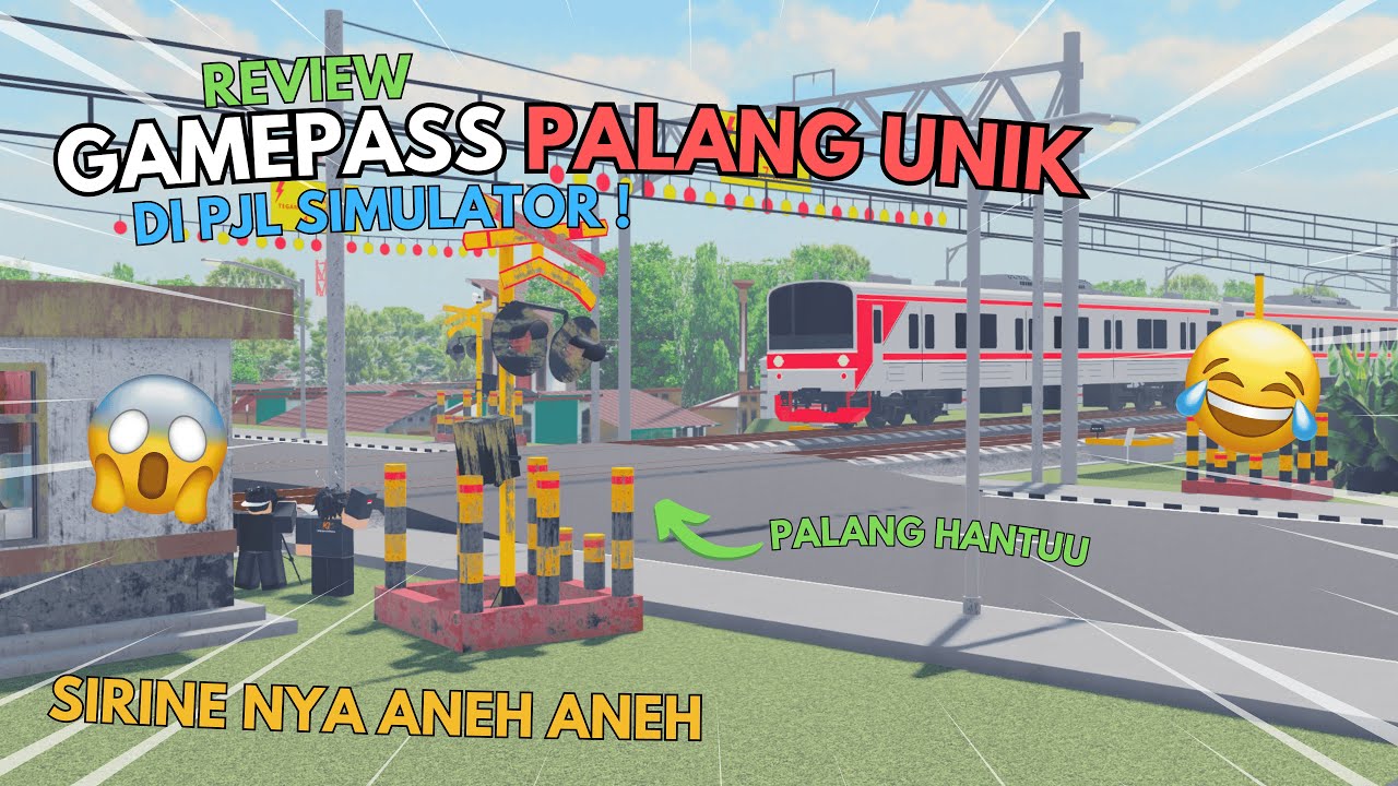 PALANG RUSAK ?!, Review PALANG ANEH dan Unik Di PJL Simulator Indonesia