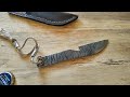 Small edc knife from bearing segment