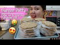 BURGER PATTY Recipe for Business with Costing | Sobrang dali lang, kayang kaya mo to gawin sa bahay!