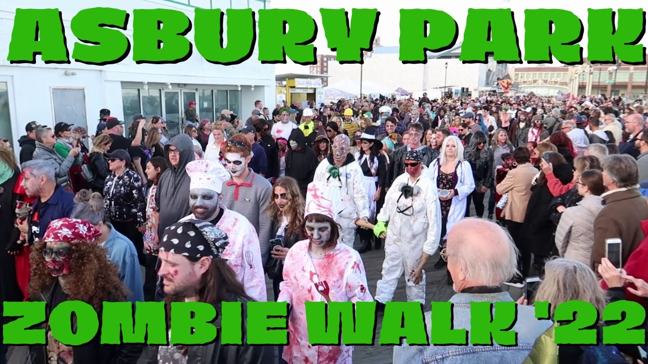 Asbury Park Zombie Walk 2022 YouTube