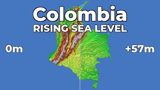 4K Rising Sea Level - Colombia