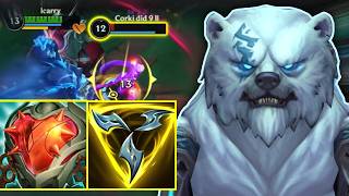 Wild Rift Volibear Baron Lane Gameplay in Season 22 (Build & Runes)