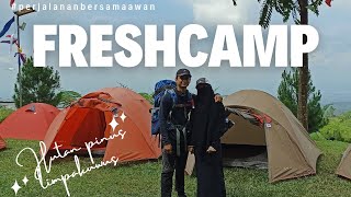 Fresh camp, sejenak melepas penat dengan camping ceria di Limpakuwus, Banyumas