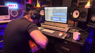 Jonny Houlihan Behind The Scenes Of A Writing Session At Carnie Crew Studios 