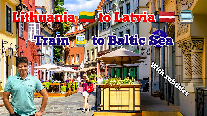 Lithuania 🇱🇹 to Latvia 🇱🇻 | No border controle | Jurmala - On Baltic Sea - A place to be | Ep. 9