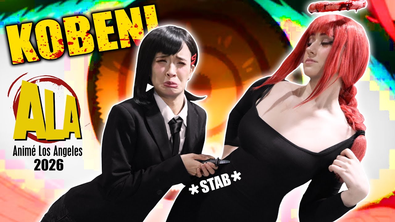 Kobeni Higashiyama Stabs Anime Los Angeles 2026 ft. Lucky Lai