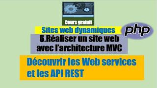 Cours Sites web dynamiques 6 Réaliser un site web avec l’architecture MVC Découvrir le Web service