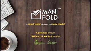 Manifold Kraft file folder - Product Demo (replacement for manila folder)