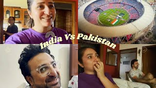 India vs Pakistan World Cup 2023, Watching With Family || Iman and Moazzam Vlogs