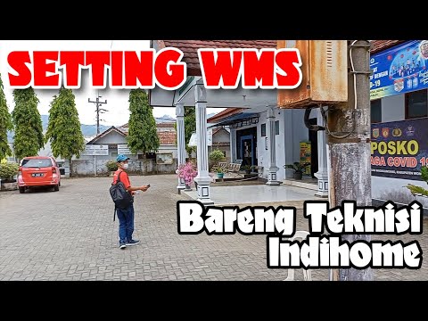 Membantu Teknisi Indihome | Setting Auto Login WMS Wifi Id Kantor Kecamatan Wadaslintang