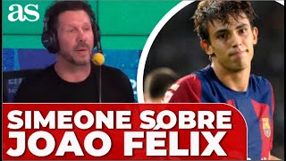 120" de SIMEONE hablando sobre JOAO FÉLIX que son ORO