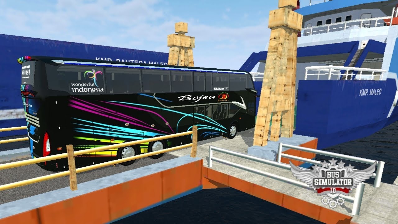 Legacy SR2 Double Decker Bejeu Banyuwangi - Gilimanuk | Bus Simulator ...